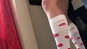 busty petite 18+ with cute body is fingered until female orgasm and gets that pussy wet