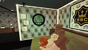 This Robloxian redhead slutty snowbunny knows how to please her daddy in part 2.