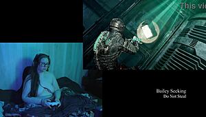 playing deadspace naked part six