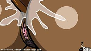 Fund mare negru BBW ia pula uriașă în fundul strâmt. Îi place fiecare împunsătură tare!