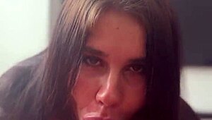 Lady in Black with Slim Waist Gets Anal in Homemade Doggystyle