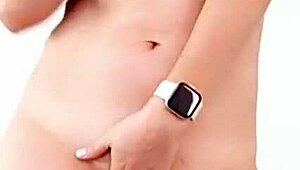 Horny latina-japanese nerd dances solo with bubbly butt ready to sit on cock