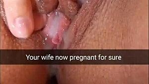 Cheating Wife Takes Multiple Creampies in Pussy During Raw Cuckold Sex with Amateur Studs