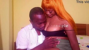 Come on, join this hot couple and their not sister for big tits blowjob and monster cock action.