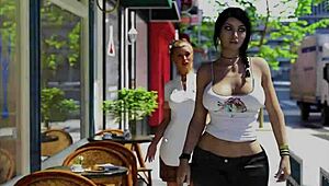 Yo, check dieses wilde Hentai Spiel mit Anna in Teil 30, doppelte Monster Schwanz Action