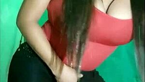 Ever Seen a Nympho This Wild? Her Christmas Hotness and Big Tits Crave Homemade Party Action!