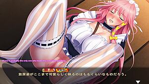 Maid Momo's Big Tits Virgin Scene