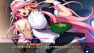 Maid Momo's Big Tits Virgin Scene