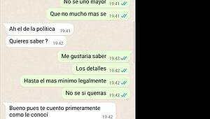 my latina girlfriend tells dirty story when we broke up