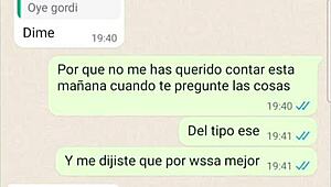my latina girlfriend tells dirty story when we broke up