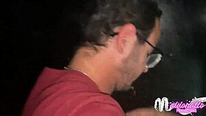 Yo, these guys are wildin’ in the dark room gay box!