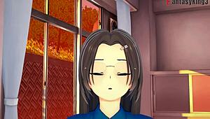 Hey, craving that best friend's tight spot in Shinmai Maou NTR? 😏