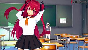 Hey, craving that best friend's tight spot in Shinmai Maou NTR? 😏