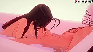 Hey, craving that best friend's tight spot in Shinmai Maou NTR? 😏