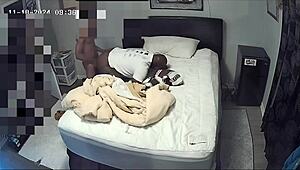 Rough Black Cock Action in Unexpected Gay Return