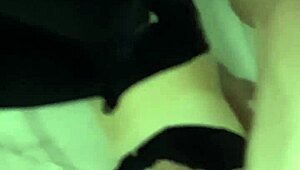 Man, she's swallowing my load like a pro Venezuelan teen! 😜