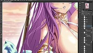 Hentai Busty Athena of Saint Seiya Shows Off Her Huge Boobs in Wild Scenes. Her Curves Are Unreal!
