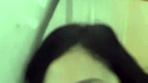 Man, she's swallowing my load like a pro Venezuelan teen! 😜