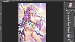 Hentai Busty Athena of Saint Seiya Shows Off Her Huge Boobs in Wild Scenes. Her Curves Are Unreal!