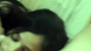 Man, she's swallowing my load like a pro Venezuelan teen! 😜