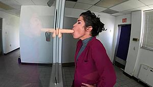 Take a number and suck that dildo for service.