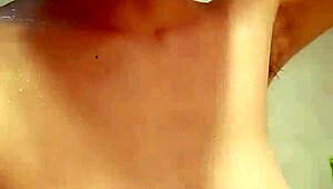 Beautiful Anchor Shows Footjob and Blowjob in Bathroom