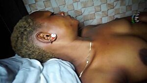 yo, just some hot sex touch action going down... can't resist groping her! 😈