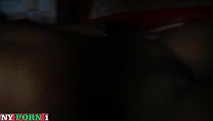 yo, just some hot sex touch action going down... can't resist groping her! 😈