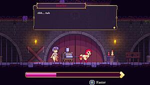 Scarlet Maiden Gets Wild in Misty Sex Events of Hentai Game