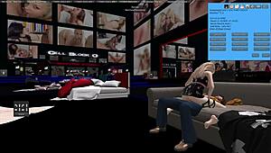 I got x-rated in second life with this amazing girl part 1