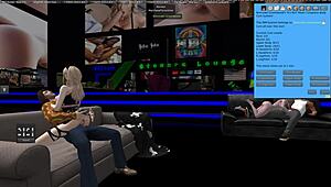 I got x-rated in second life with this amazing girl part 1