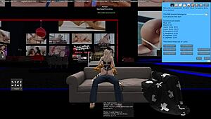I got x-rated in second life with this amazing girl part 1