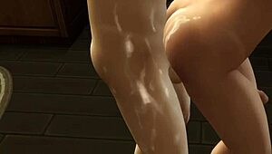 gât adânc în Sims 😏