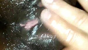 Ebony Wife Takes Massive Black Cock in Every Hole