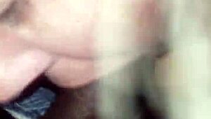 blonde slut sucks and licks big black cock so eagerly