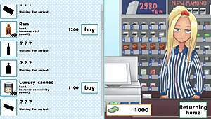 Chica escapa de casa en el juego Megu ep 1