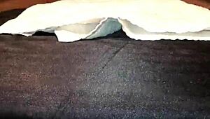 i'm tied down squirting on that monster cock