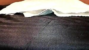 i'm tied down squirting on that monster cock