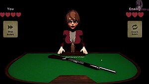 X Roulette 2 Ada Remaja Gemuk 18+ Dalam Blowbang Kartun, Dia Bengkok Atas Meja Ambil Kote Besar