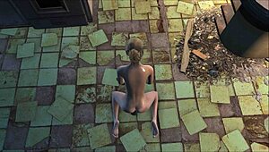 in fallout 4, katsu uses dildo in sex adventure