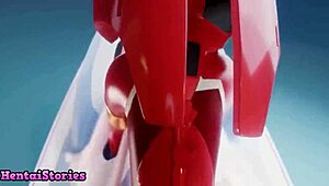 enjoying mutual masturbation game play with hot teen and big dick stud in cartoon