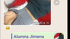 beautiful teen with big tits begs to improve her college grade part 2