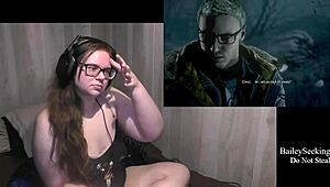 Until dawn play through part 2 with big tits and ass focus.