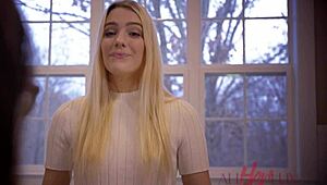 Allherluv com blonde teen teases in raw fingering sneak peek