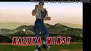 i watch nina williams case files where eliza sucks big tits bouncing