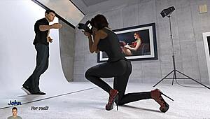 big city pleasures after rough start, cassie helps john on camera