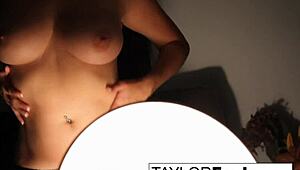taylor vixen masturbates nude in hotel room