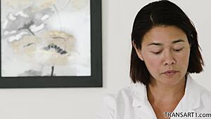 Korra Del Rio Massages Cute Guy Before Intense Action