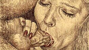 What Makes Vintage Erotic Illustrations So Captivating?