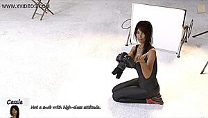 big city pleasures after rough start, cassie helps john on camera